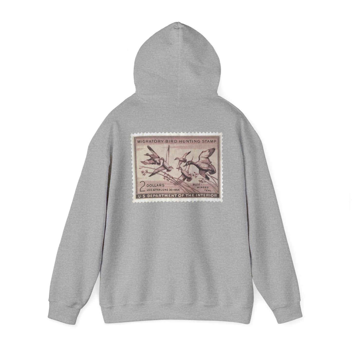 Official 1953-1954 Federal Duck Stamp - Hoodie