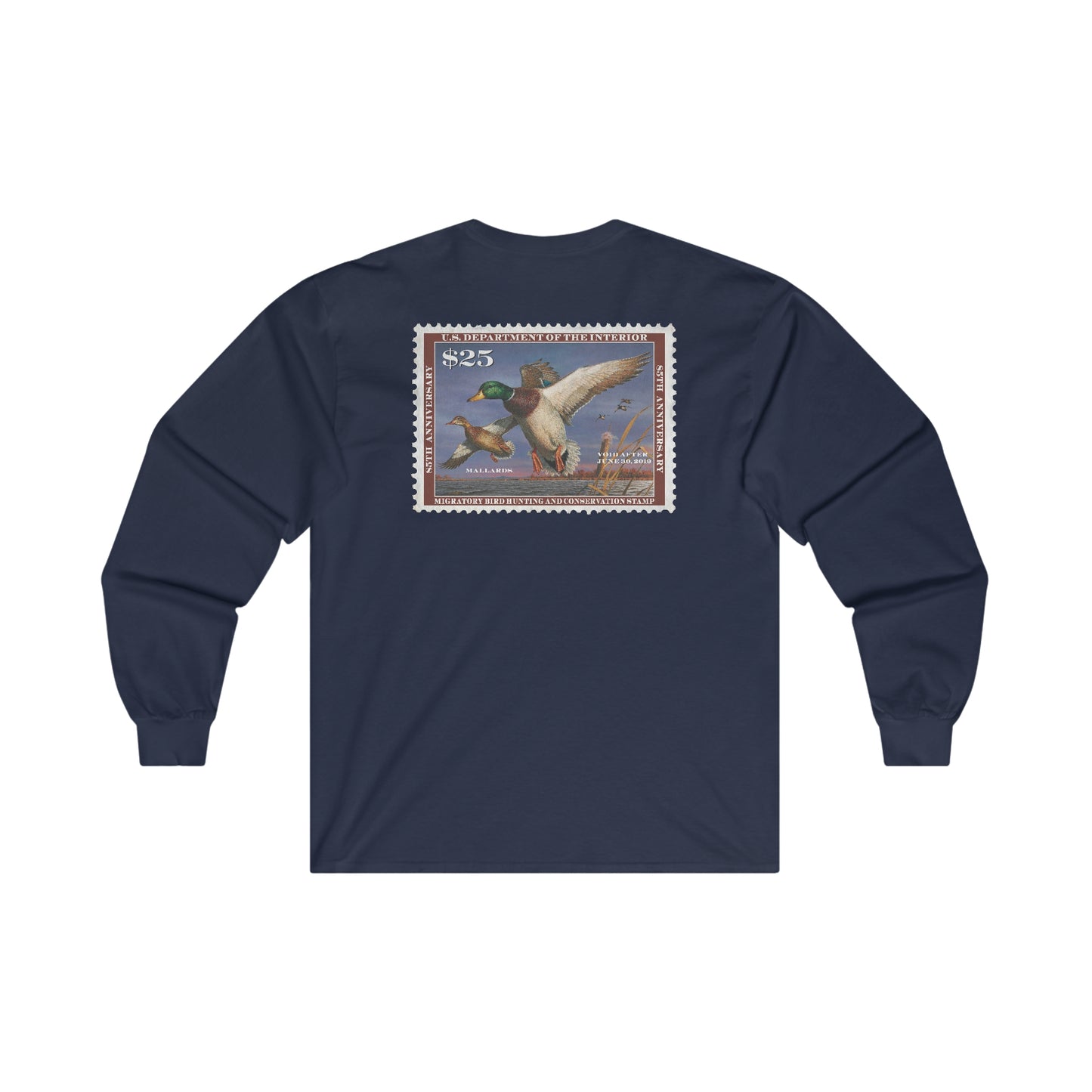 Official 2018-2019 Federal Duck Stamp - Long Sleeve Tee