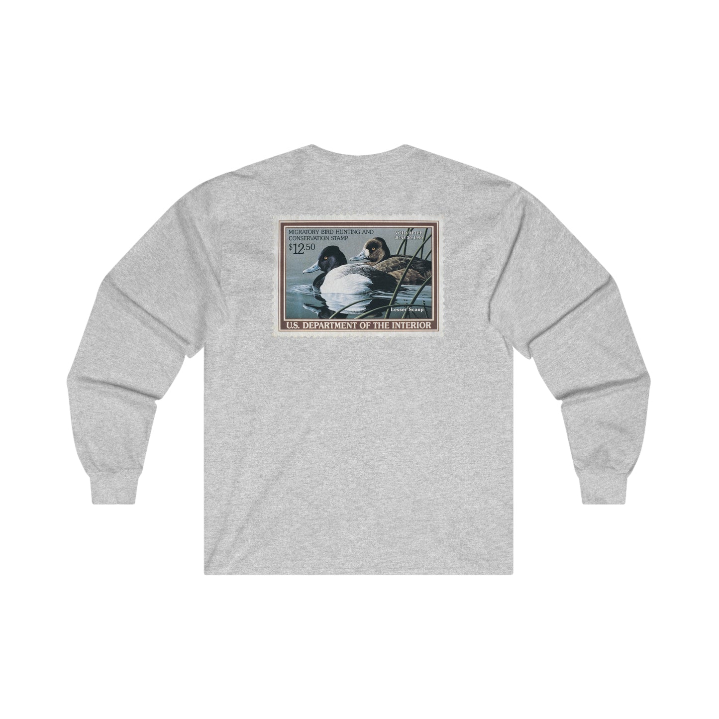 Official 1989-1990 Federal Duck Stamp - Long Sleeve Tee