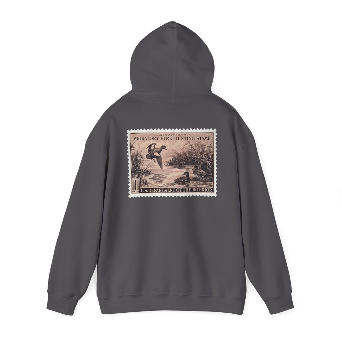 Official 1942-1943 Federal Duck Stamp - Hoodie