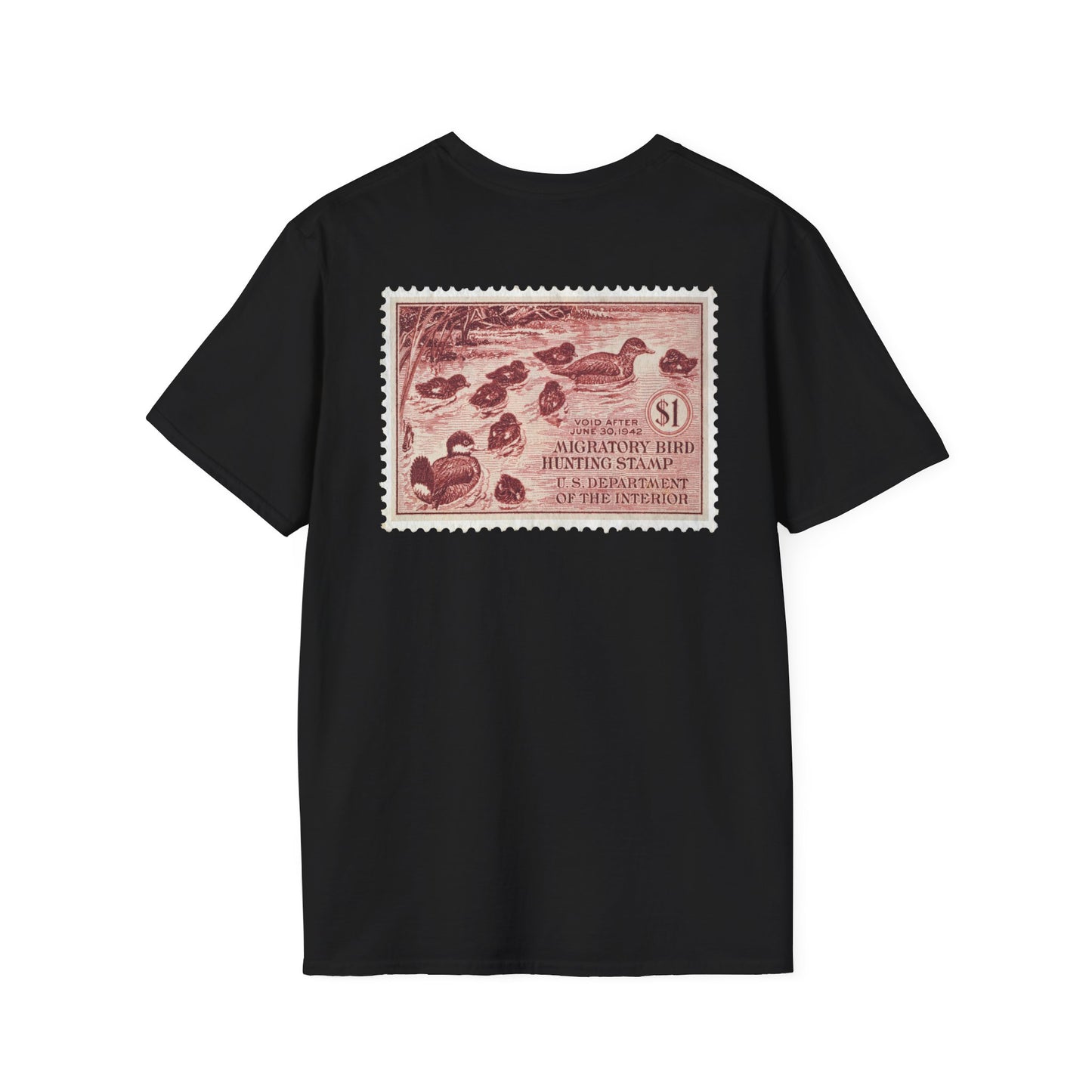 Official 1941-1942 Federal Duck Stamp - Short Sleeve Tee