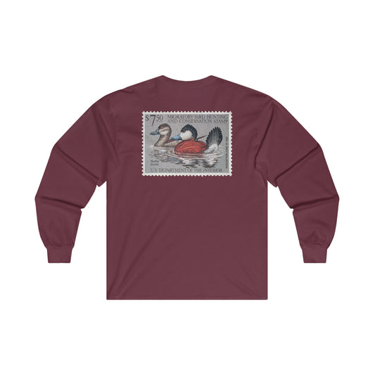 Official 1981-1982 Federal Duck Stamp - Long Sleeve Tee