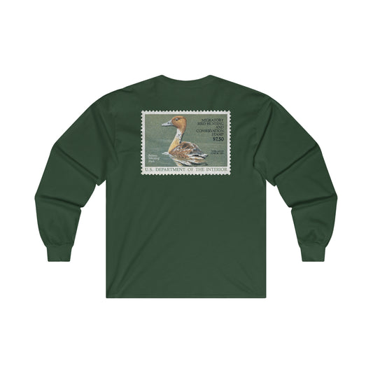 Official 1986-1987 Federal Duck Stamp - Long Sleeve Tee