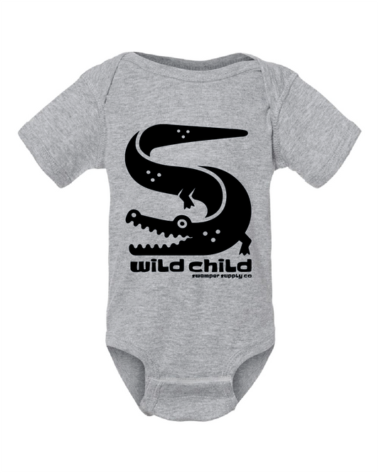 Infant Wild Child Gator Onesie