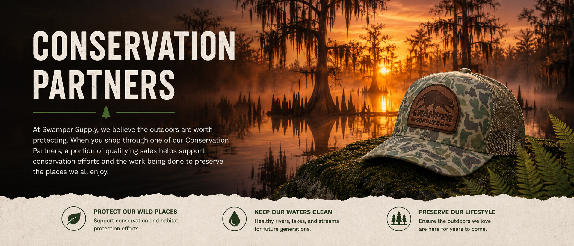 Swamper Supply conservation partners