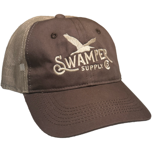 Flying Egret Washed Trucker Hat