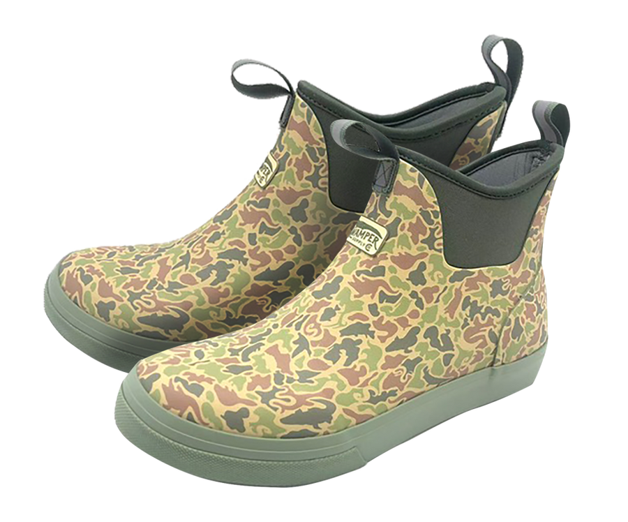 Swamper Supply Men’s Water Moccasin Deck Boots – Waterproof Critter Camo Swamp Boots