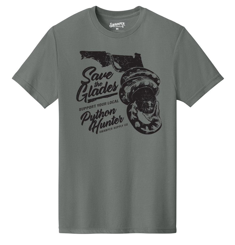 Save the Glades Python Hunter Unisex T-Shirt