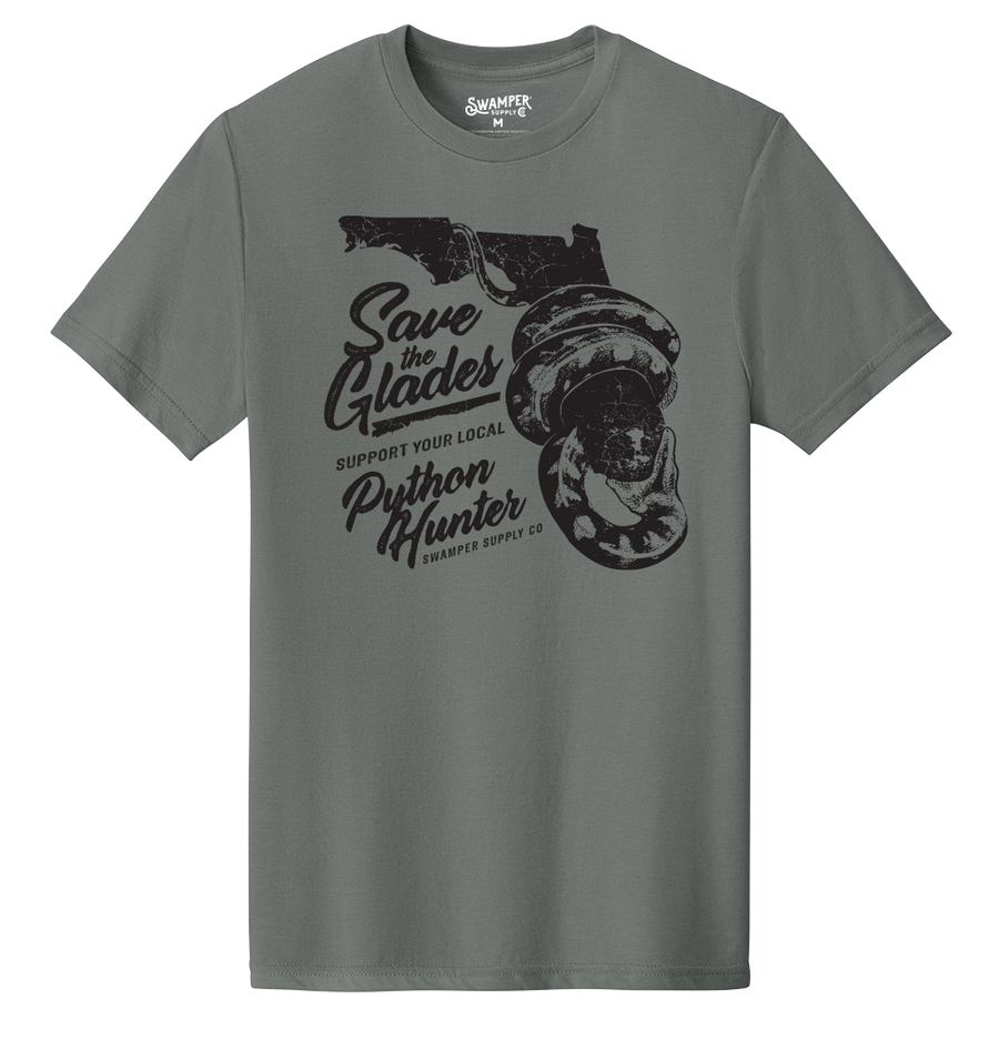 Save the Glades Python Hunter Unisex T-Shirt