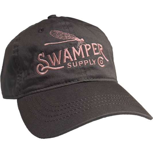 Dragonfly Hat – Pink Embroidered Cotton Cap