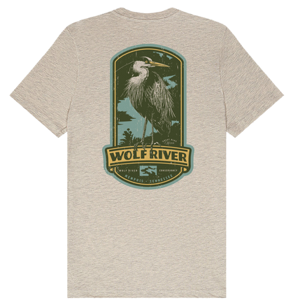 Wolf River Conservancy Heron T-Shirt