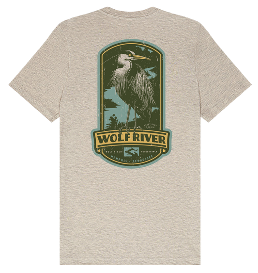 Wolf River Conservancy Heron T-Shirt