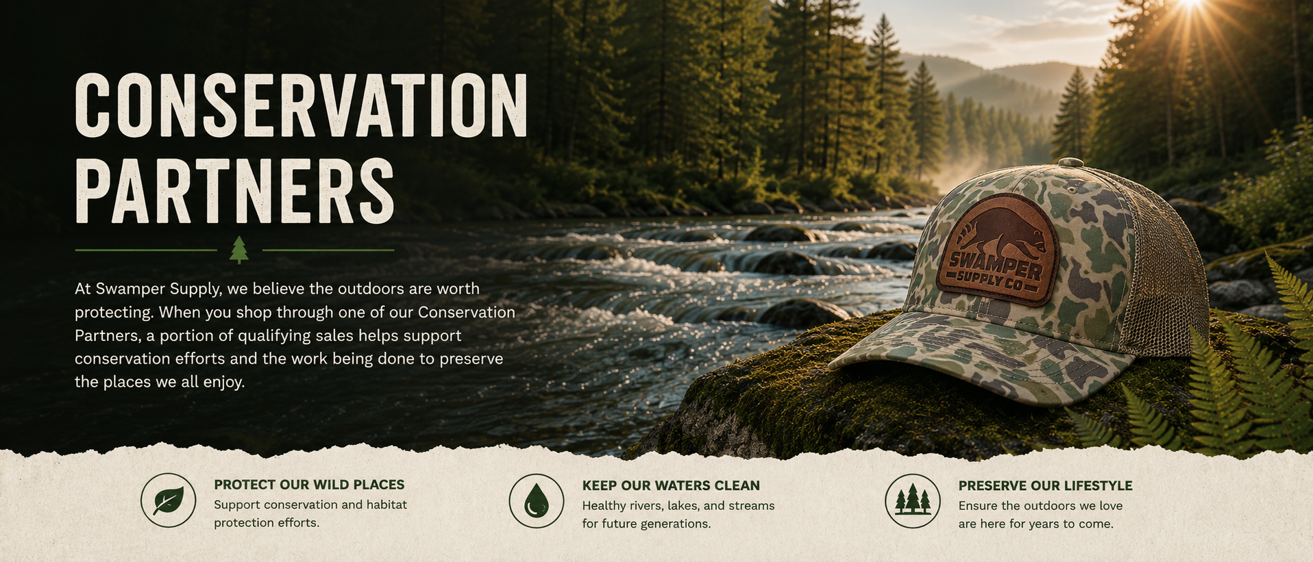 Swamper Supply conservation partners
