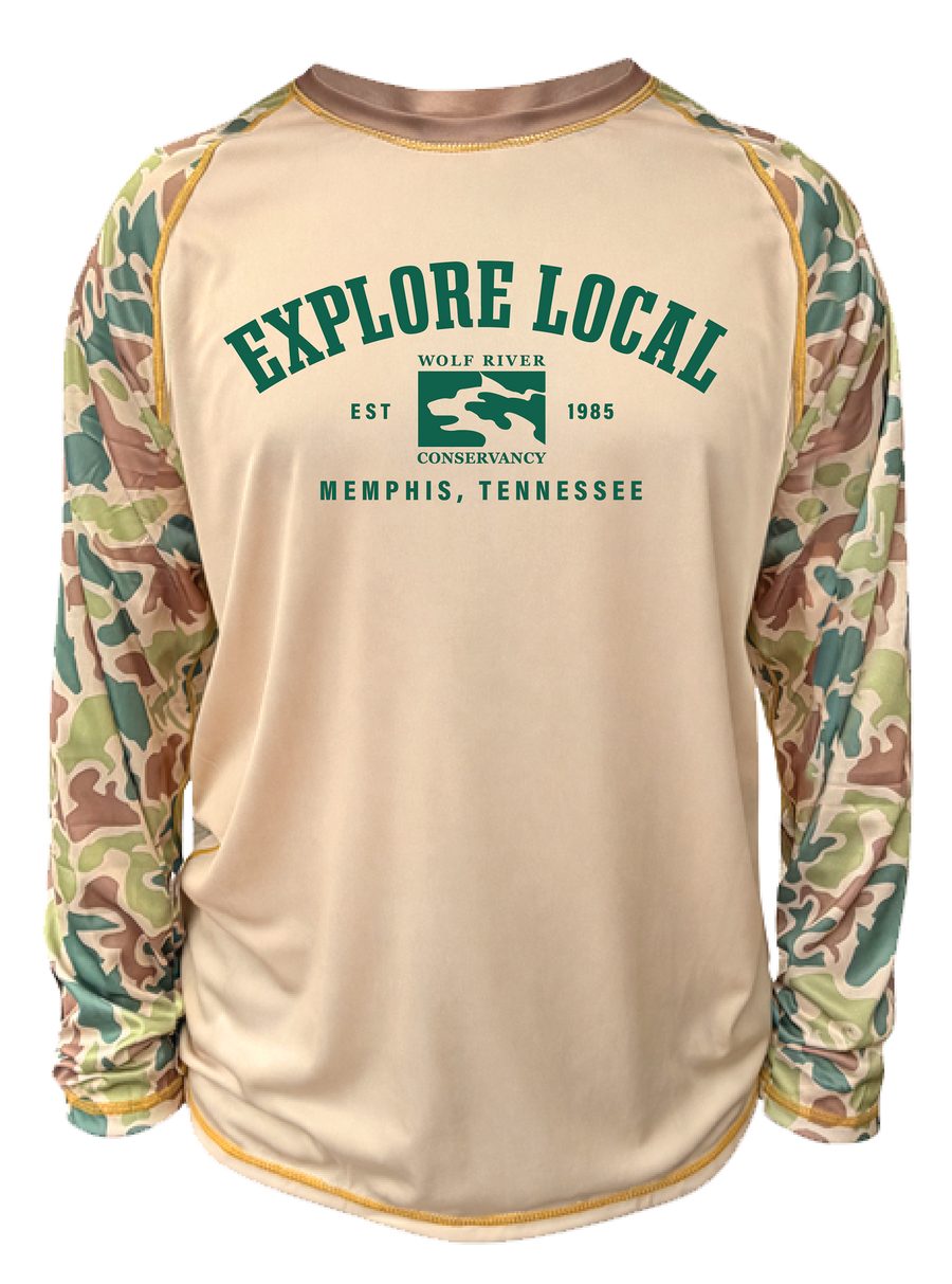 Wolf River Conservancy - Explore Local Crew Neck Shirt