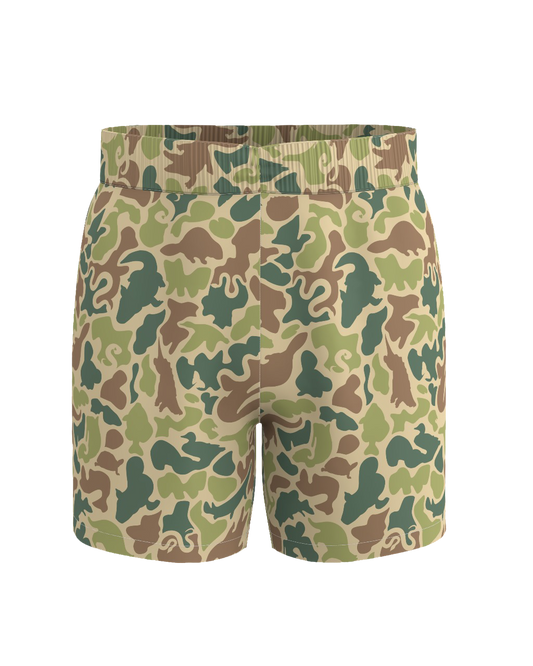 Men's Critter Camo Swim Shorts
