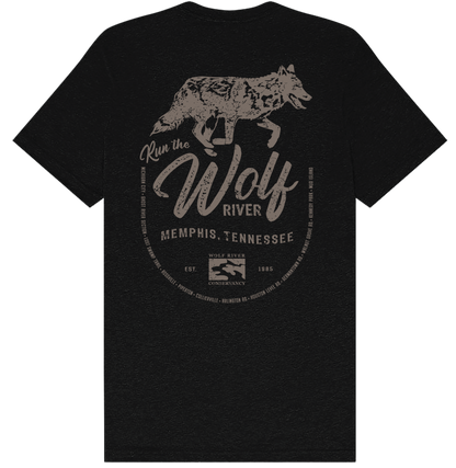 Wolf River Conservancy - Run the Wolf T-Shirt