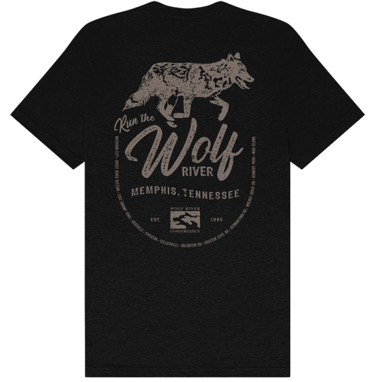 Wolf River Conservancy - Run the Wolf T-Shirt