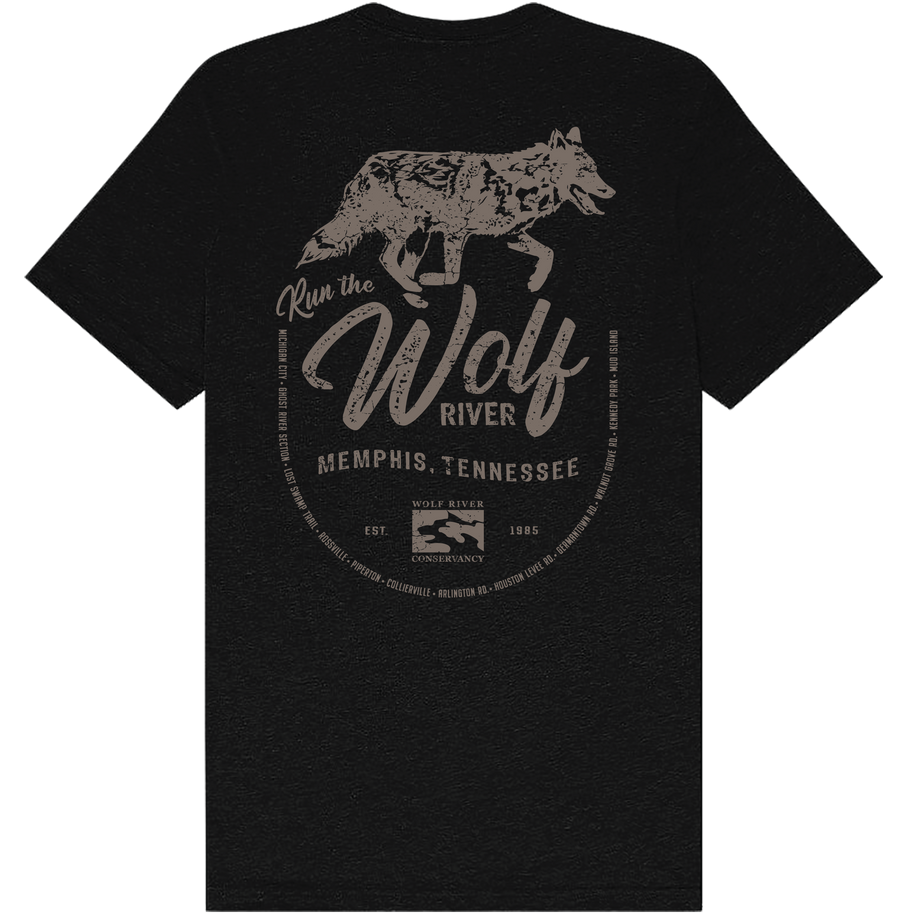 Wolf River Conservancy - Run the Wolf T-Shirt