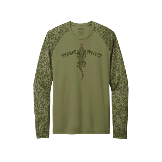 Swimming Gator - Long Sleeve Sun Shirt