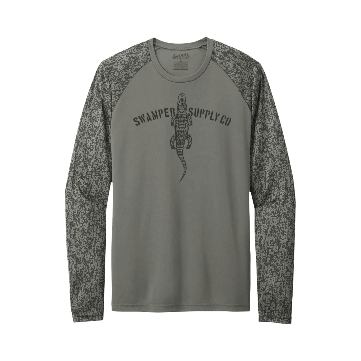 Swimming Gator - Long Sleeve Sun Shirt