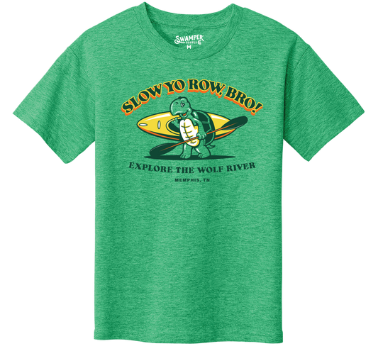 Wolf River Conservancy - Slow Yo Row Youth T-Shirt