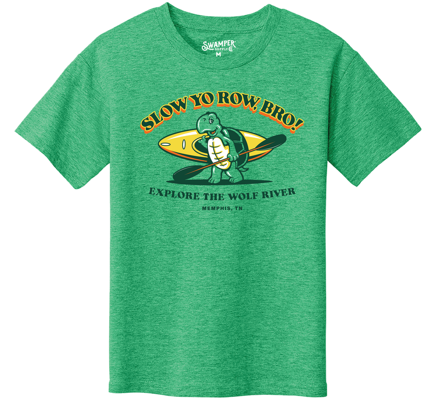 Wolf River Conservancy - Slow Yo Row Youth T-Shirt